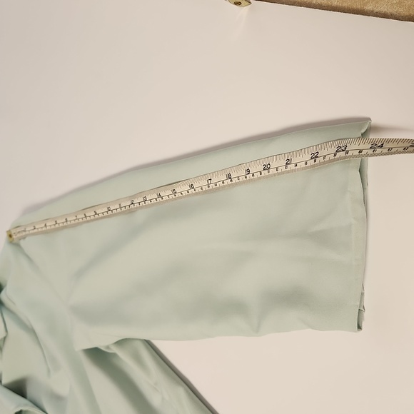 Misses Vintage ILGWU Lightweight coat in lt blue; appr Size L - 16/18 - Picture 9 of 9